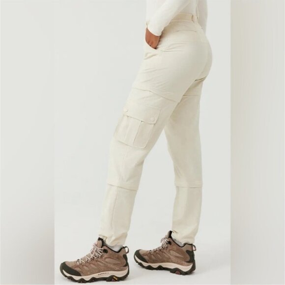NWT Outdoor Voices RecTrek Zip-Off Pants in Bone Color - Picture 2 of 16